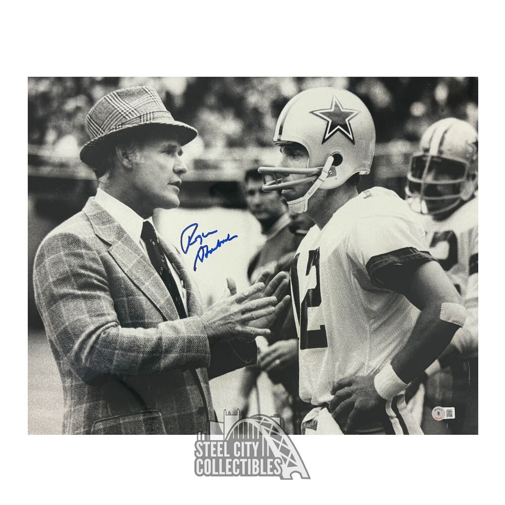 Pièce Argent Roger Staubach Dallas Cowboys – Édition Limitée 438/1000 – Encadrée Highland Mint