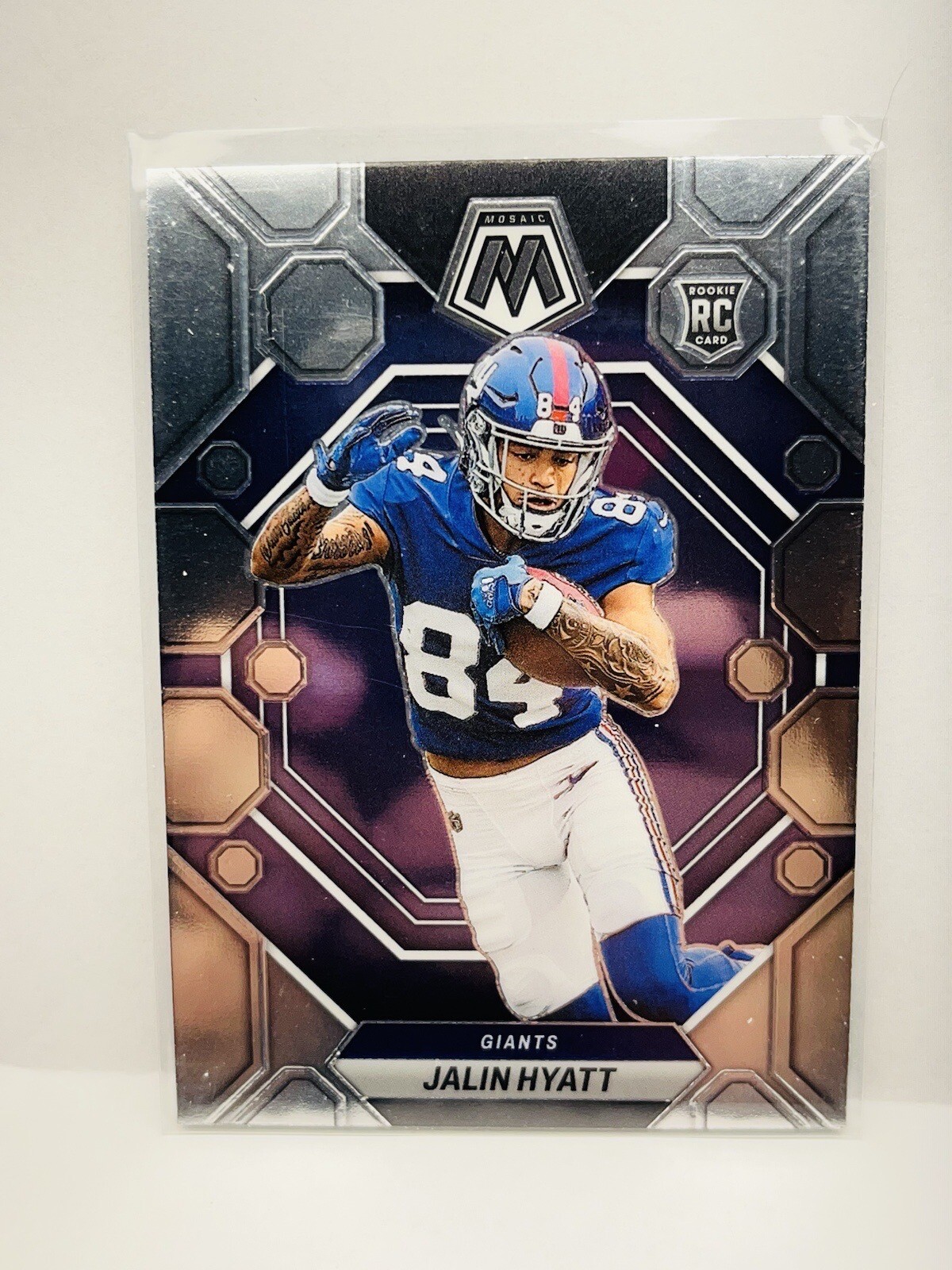 2023 Mosaic Silver Holo Prizm Jalin Hyatt Rc #329 Giants