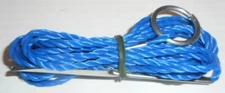 Eagle Claw Fish Twisted Blue Stringer Size 6' Heavy Duty Polyethylene #04310-001
