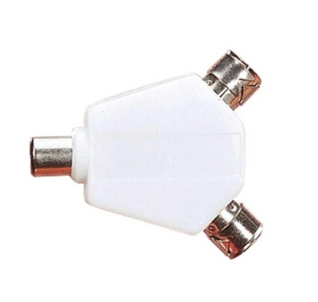 W4 2-way Co-Ax Splitter low loss Caravan Motorhome 37586