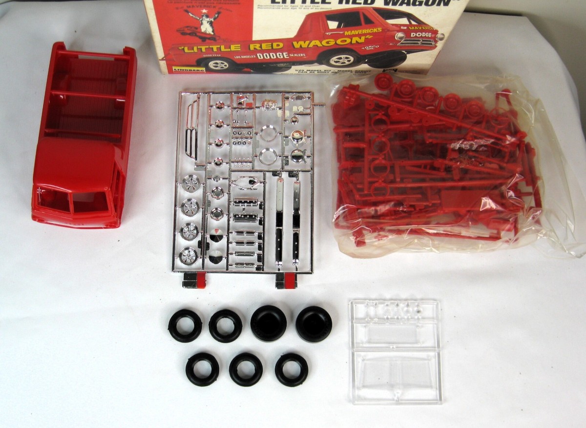 LINDBERG 1/25 DODGE LITTLE RED WAGON ダッジ リトルレッドワゴン