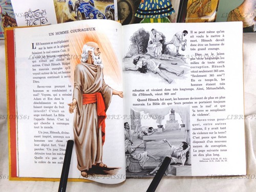 RECUEIL D'HISTOIRES BIBLIQUES, LES TÉMOINS DE JÉHOVAH 1980 - Picture 9 of 18