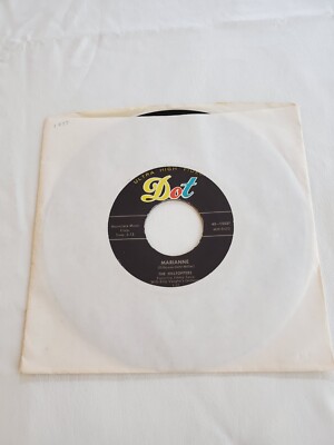 The Hilltoppers - Marianne / You're Wasting Your Time 45rpm VG+ Tested