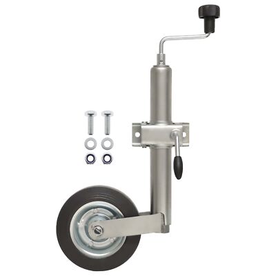 Anhänger Stützrad Bugrad 150KG Ø48mm mit Klemmhalter inkl. Befestigungsschrauben