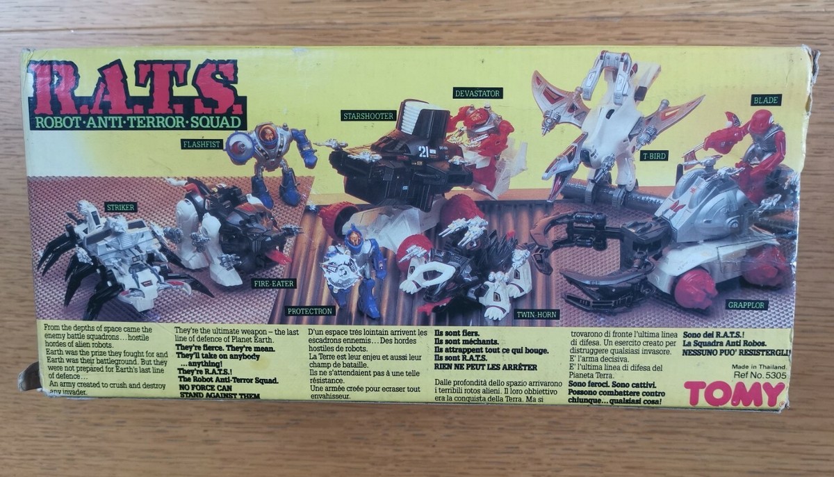 トミー TOMY R.A.T.S. Grapplor ロボット 未開封 日本製 R.A.T.S 
