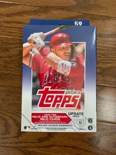 2023 Topps Update Hanger Box 59 Total Cards Autos Relics Rookies