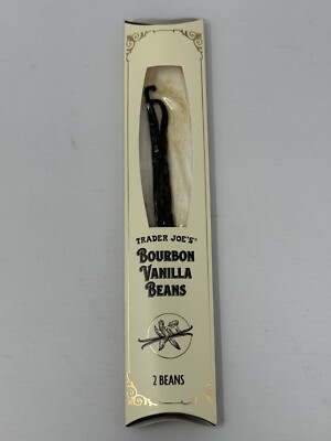 Trader Joe s Bourbon Vanilla Beans Bourbon Infused Exp 11.22.26 NIB Sealed