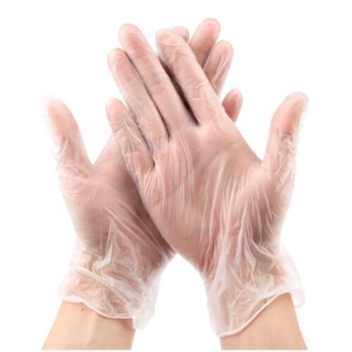 Disposable Powder Free Latex Free Clear Vinyl Gloves Food Medical Surgical - Picture 2 of 6