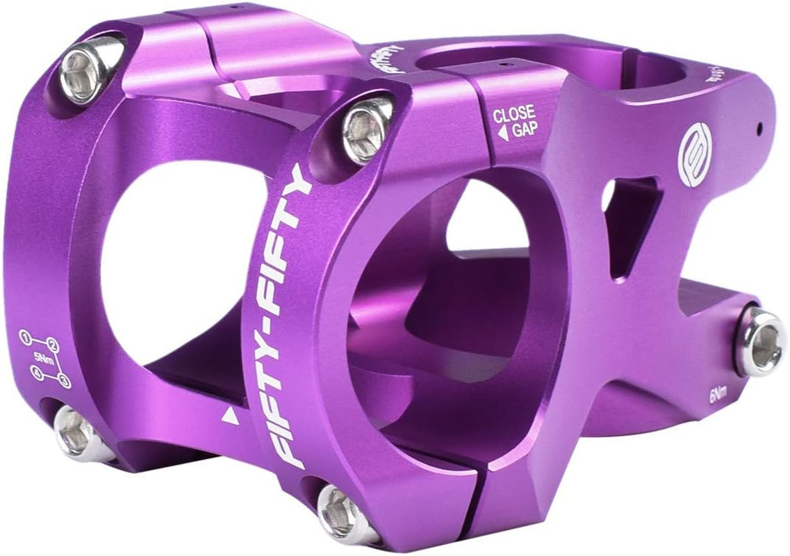 Aluminum Alloy Mountain Bike Stem for 1-1/8 Steer Tube 31.8Mm Handlebar, Short H