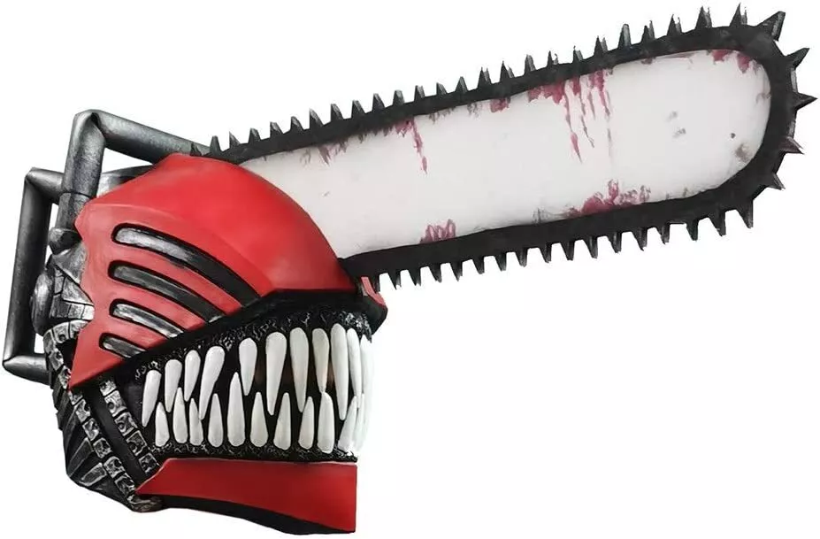 MIELE KOHLER Chainsaw Man Helmet Mask Anime Figure Cosplay Latex Denji  Merch Halloween Carnival Costume Props : : Toys