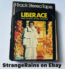 Liberace 8 Track Tape - 'Twas the night before Christmas - PLAY TESTED GREAT