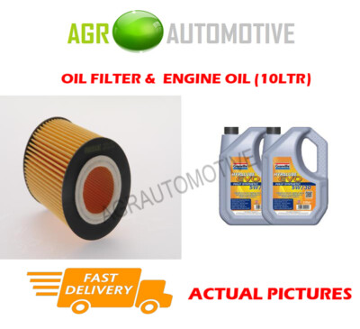 OEM SPEC PETROL OIL FILTER + VL 5W30 ENGINE OIL FOR BMW 320I 2.2 170 ...