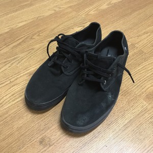 worn vans shoes
