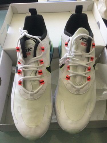 nike react 270 black orange