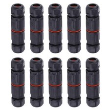 10x Kabelverbinder Wasserdicht Outdoor Verteilerdose IP68 Netzkabel Abzweigdose,