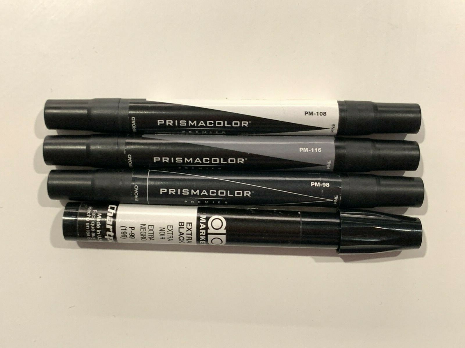Prismacolor 3622 Premier Double-Ended Art Markers Cool Grey Set of 16