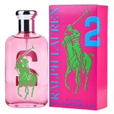 Polo Big Pony #2 by Ralph Lauren 3.4 oz EDT Perfume for Women New In Box