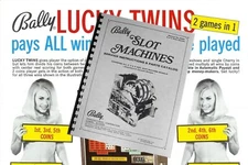 BALLY Electro/Mechanical SLOT MACHINE Parts And Service Manual #2600 (57 Page)