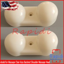 2PCS Replacement For Massage Chair Assy Backrest Shoulder Massage Head US Stock