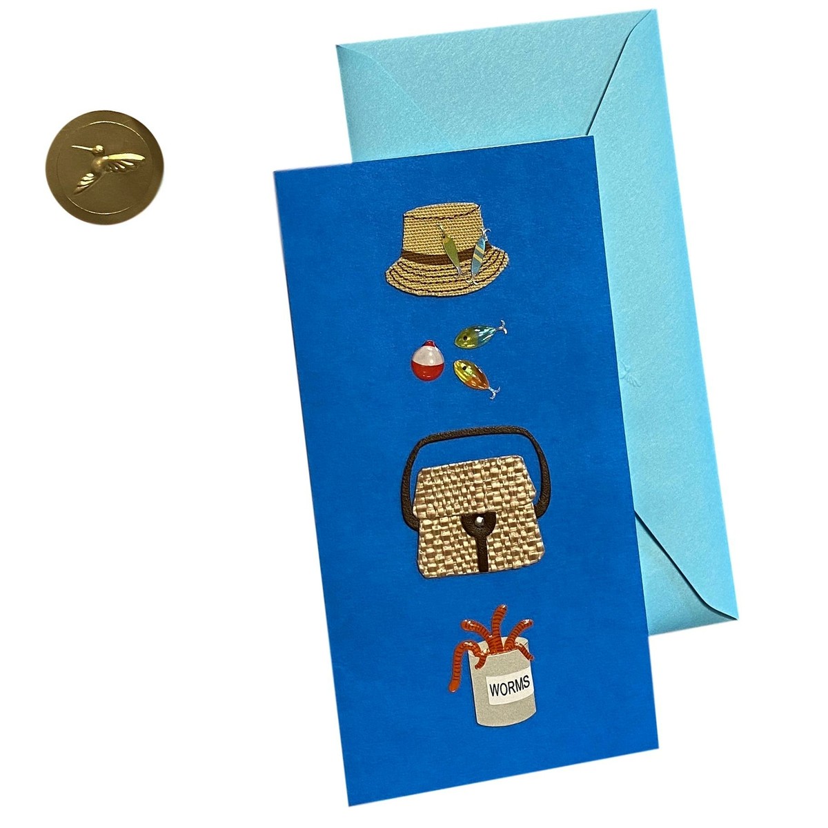Father's Day Greeting Card - Only Picture - Deluxe, Tipped Insert