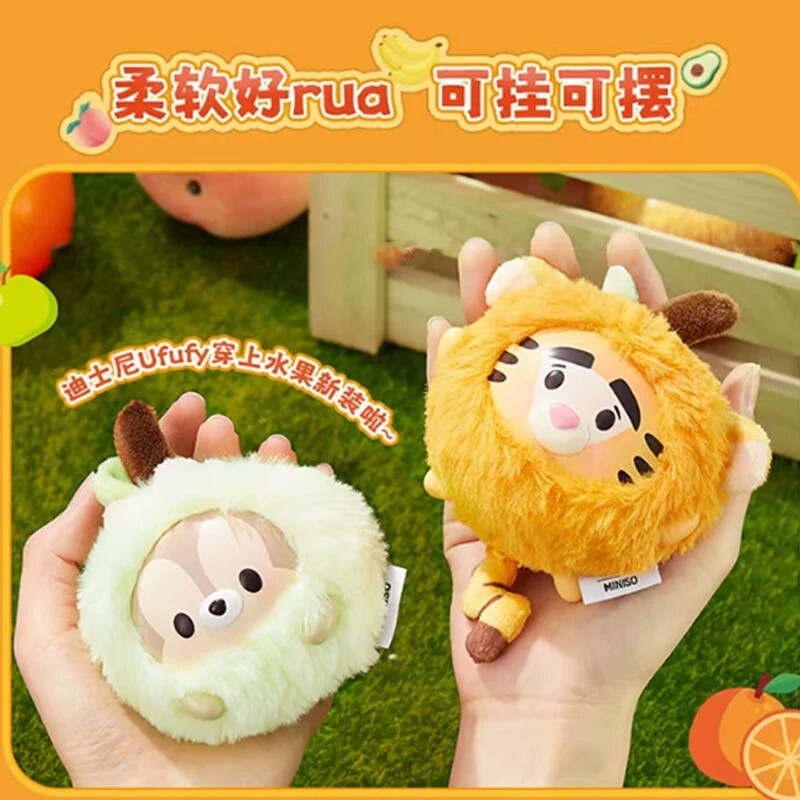 MINISO Disney Ufufy Fruit Collection Blind Box VinyL Plush