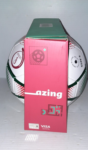 Balón de fútbol de la Copa Mundial de la FIFA talla 5, bandera de México nuevo - Imagen 4 de 4