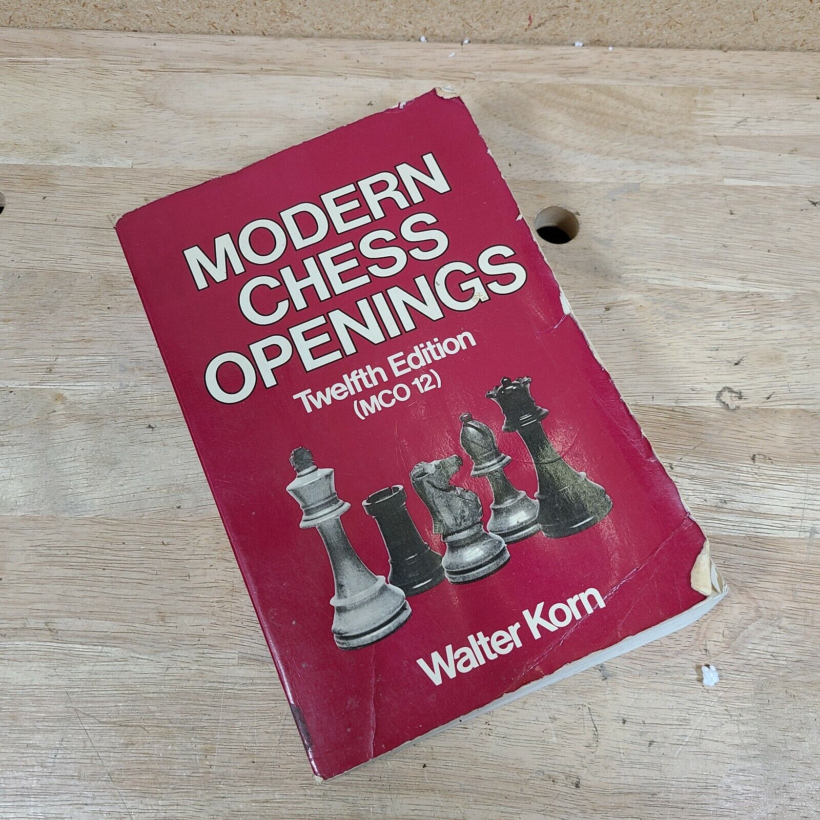 Vintage Chess Book Modern Chess Openings, MCO-12th Edition 1982