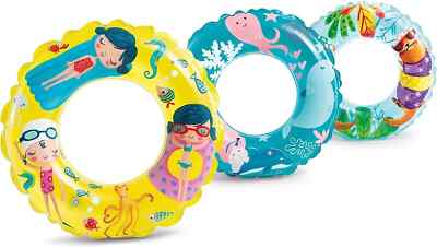 Intex Kandy Spielzeug 24 Zoll transparent bedruckter Ring Alter 6 - 10