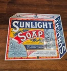 Ande Rooney Sunlight Soap Porcelain Enameled Advertisement Sign Vintage Bathroom