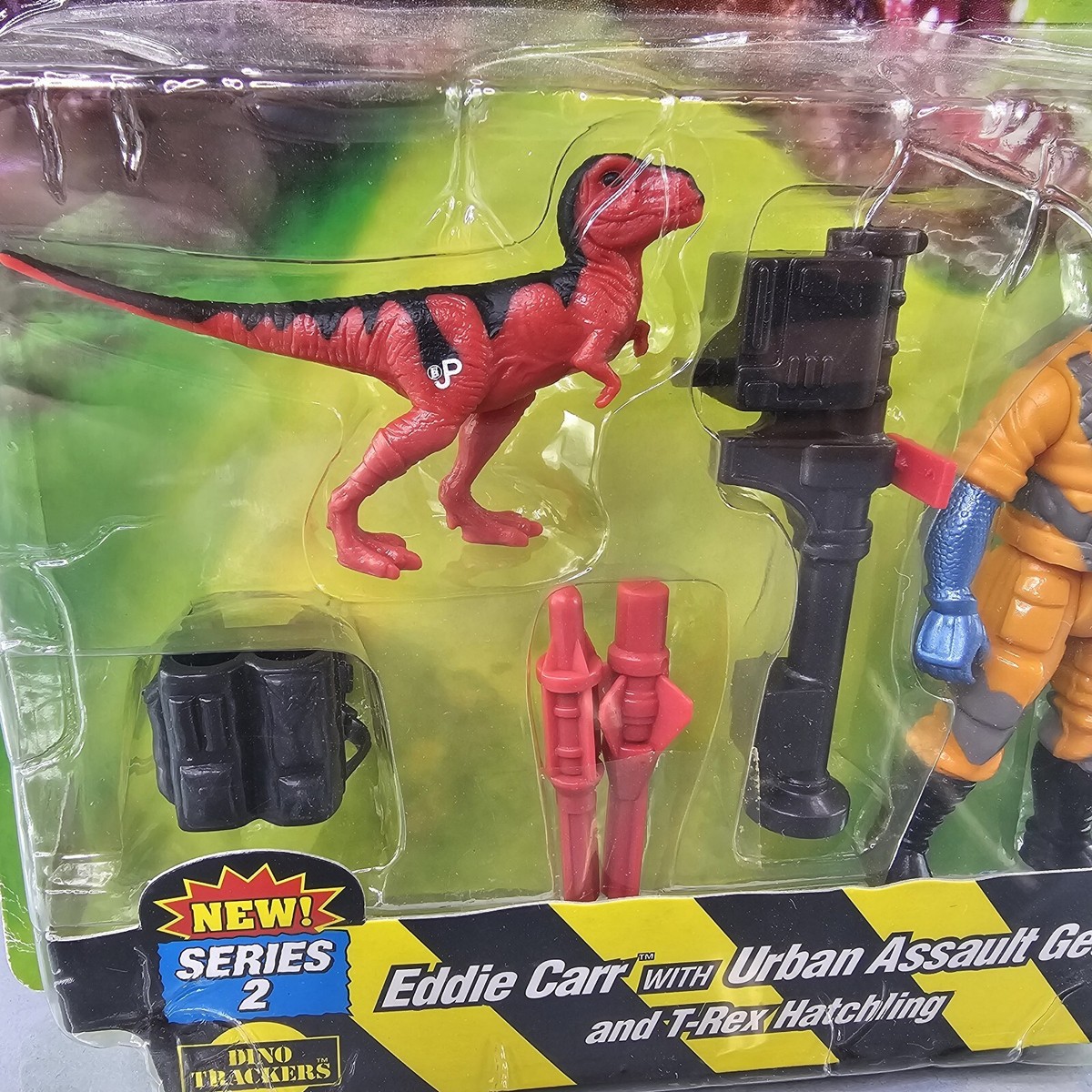 Jurassic Park The Lost World EDDIE CARR & T-REX HATCHLING Series 2