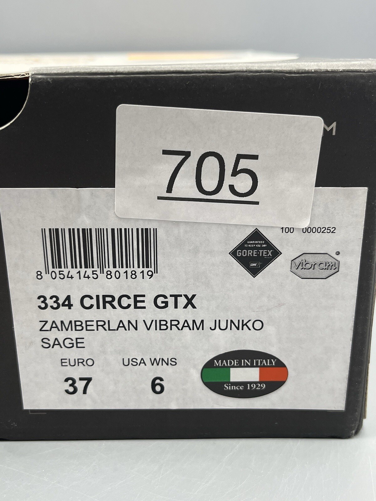 Zamberlan Circe GTX Gore-Tex Women’s 6 Hiking Boots Sage Made in Italy Tried On