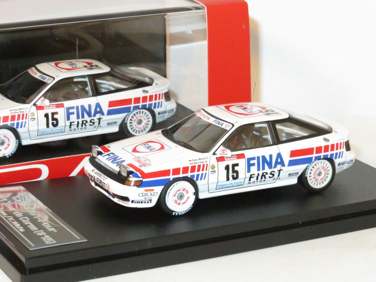 1/43 hpi racing トヨタ セリカ GT-Four 1991 WRC Toyota Celica Gt-four Marc Duez Tour De Corse 1991 1 43d HPI RARE