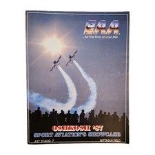 VINTAGE 1987 EAA Oshkosh Sport Aviation Showcase Program Guide Air Show Wittman 