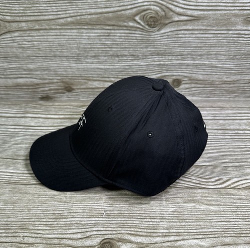 Gorra de golf Nike Legacy 91 Tech Dri Fit Performance ajustable con logotipo de antílope negra - Imagen 2 de 6