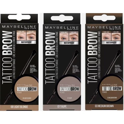 Maybelline Tattoo Pommade pour Sourcils - Choisissez votre teinte - Photo 1/2