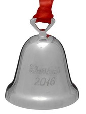 Reed Barton Silverplate Christmas Bell Christmas 2016 - With Box 10928626