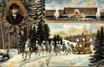 Ak Herrenchiemsee Chiemsee Oberbayern, Ludwig II von Bayern,... - 4921059