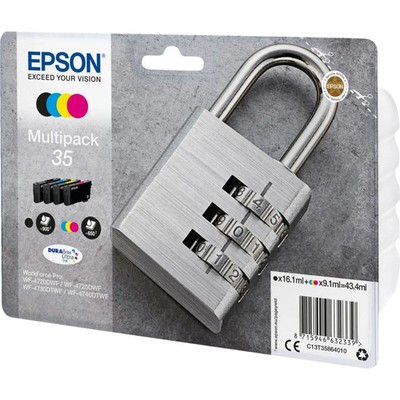 Epson Original Tintenpatrone Mehrfarbig (C13T35864010    ) (Original)