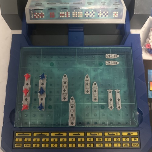 Vintage 2000 Milton Bradley MB Electronic Battleship Advanced Mission Navy Game - Picture 6 of 13