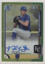 2015 Bowman Draft Chrome Pick Green Refractor 17/99 Nolan Watson Auto 0eo6