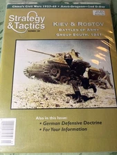 S&T SPI Strategy & Tactics #188, Kiev & Rostov Army Group South Game, Unpunched