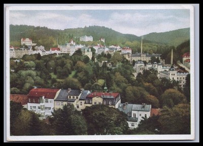 Postcard Mariánské Lázně - Czech