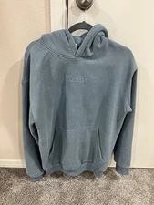 Comfrt Blue Hoodie. Size Small. Worn Once! Excellent Condition