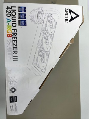 ARCTIC Liquid Freezer III 420 A-RGB - CPU AIO Water Cooler, Water Cooling PC, In