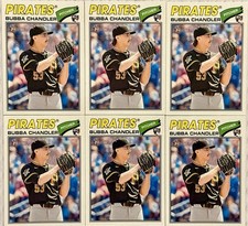 2026 Topps Heritage Bubba Chandler Rookie Card Lot