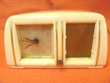 GEBR STAIGER THORENS MUSIC BOX ALARM CLOCK