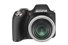 Olympus SP-590UZ Digital Camera Black Compact 12MP 12x Optical Zoom From Japan