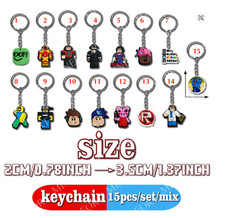 Roblox 2D Keyring BagTag Dangle Bag Backpack Purse Keys