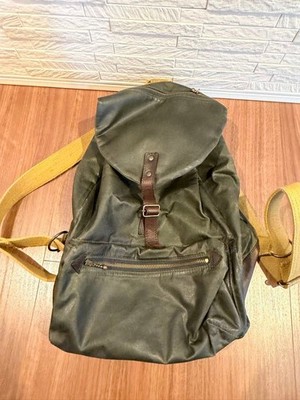 ADDICT CLOTHES x VASCO Waxed Cotton Backpack Green From Japan