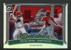 2026 Panini Donruss Optic Dylan Crews James Wood Downtown SP #DT-WAS Nationals